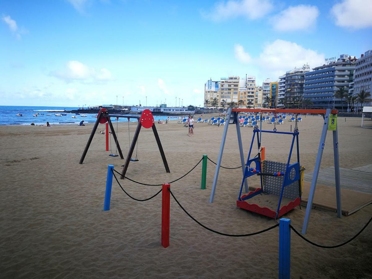 Apartamentos Las Canteras Arena Las Palmas / Gran Canaria Exterior foto