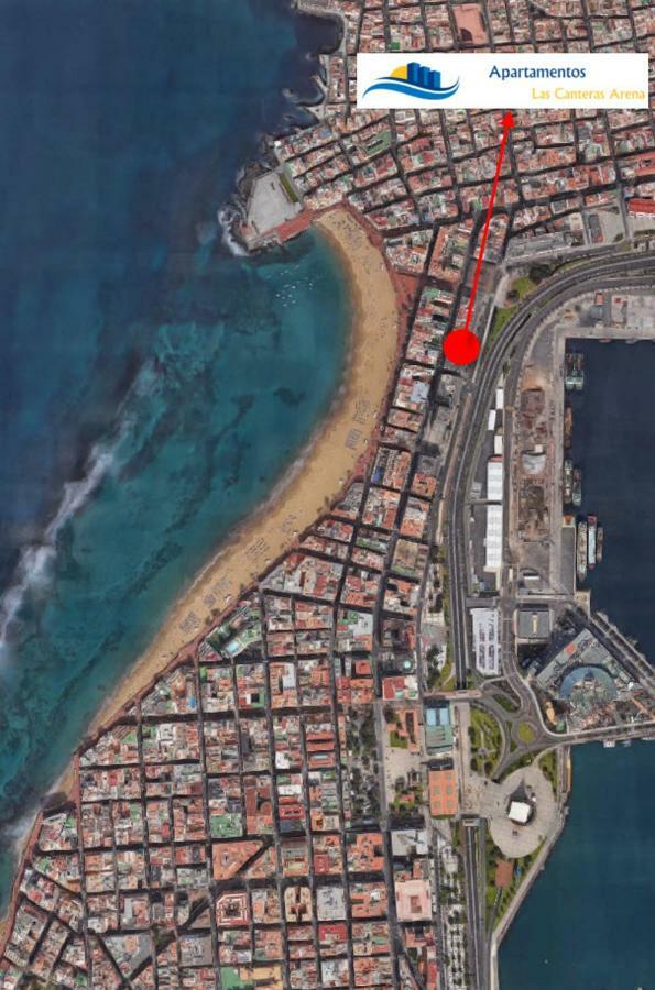 Apartamentos Las Canteras Arena Las Palmas / Gran Canaria Exterior foto